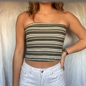 Striped Tube top